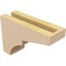 Ekena Millwork 3"W x 9"D x 6"H Classic Monterey Rough Cedar Woodgrain TimberThane Corbel, Primed Tan CORUR03X09X06MONRCPR - alternate 3